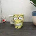 Koponya kerámiafestő bögre 250ml - Image 5